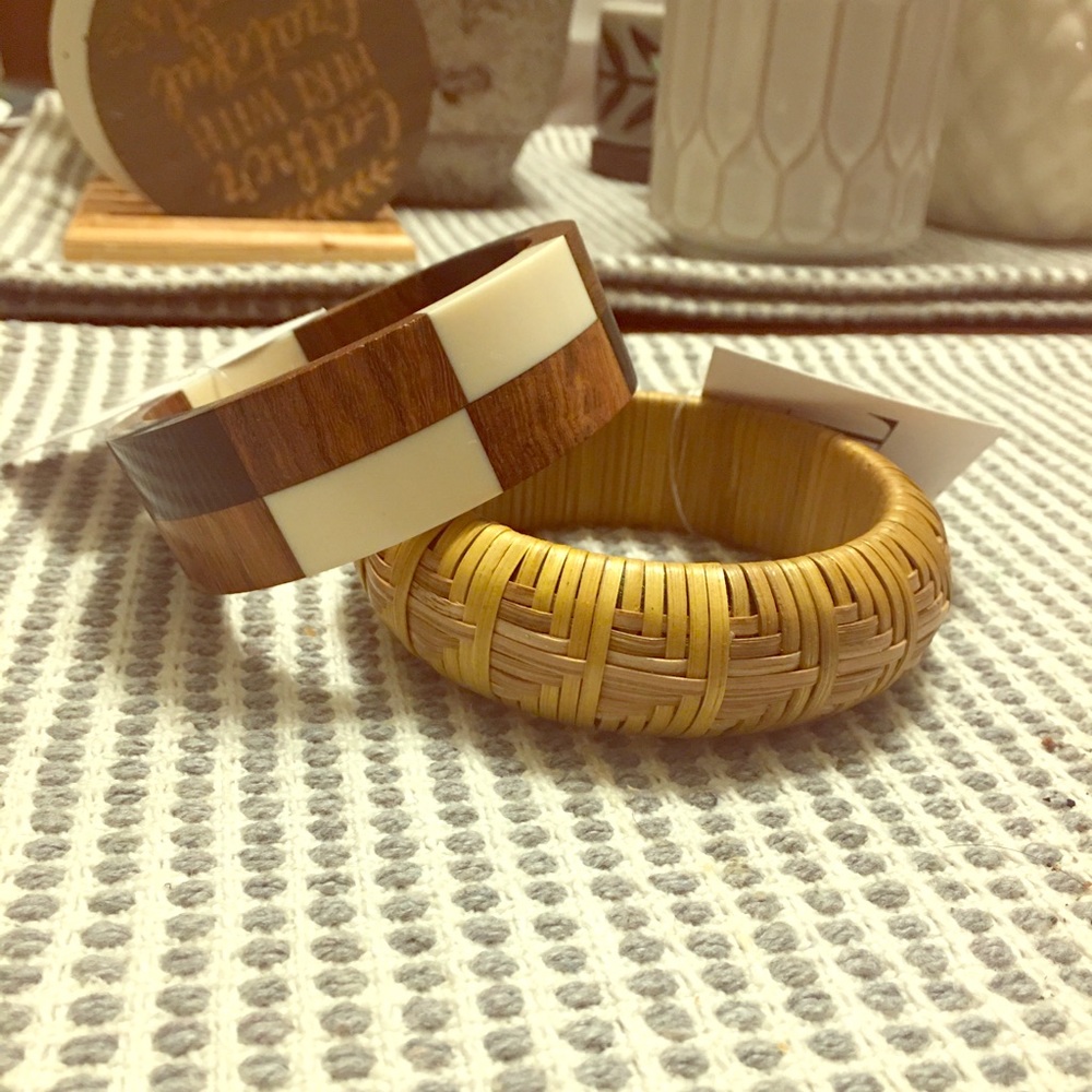 Brand New Wooden Bangles!